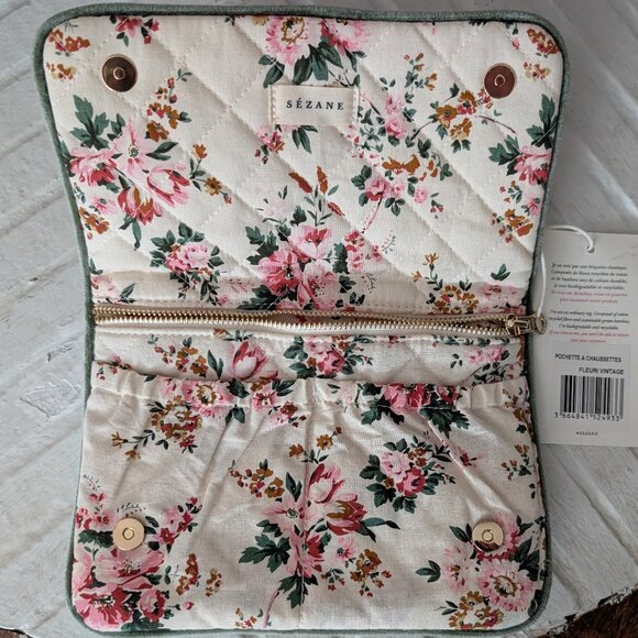 Sezane floral pouch - Picture 2 of 2